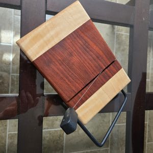 Blood Wood and Curly Maple Cheese Slicer