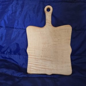 Curly Maple "Pizza Board"