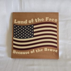 Patriotic Plaque