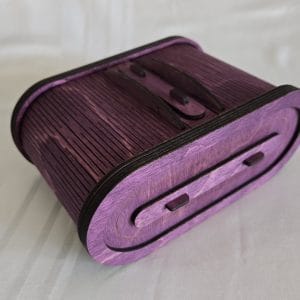 Purple Roll Top Box